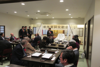 比企青年会議所新年賀詞交歓会の画像です。