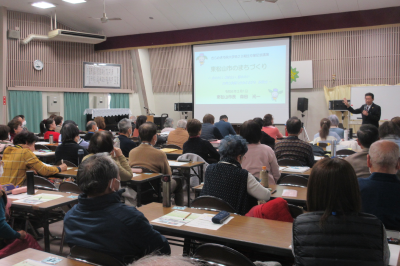 きらめき市民大学卒業記念講演の画像です。