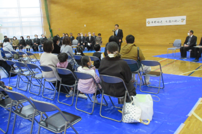 平野地区七歳の祝いの画像です。