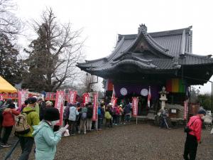 絵馬市にて