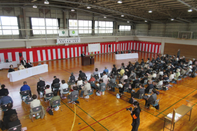 きらめき市民大学入学式の画像です。