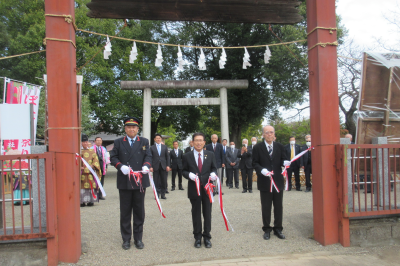 箭弓稲荷神社牡丹園開園祭の画像です。