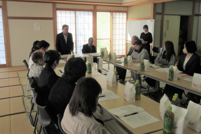 東松山市交通安全母の会大岡支部定期総会の画像です。