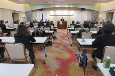 東松山市交通安全母の会総会の写真です。