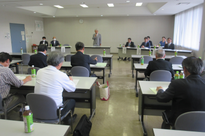 自治会連合会平野支部総会の画像です。