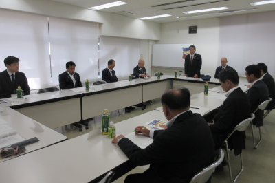 東松山地区防犯協会総会の画像です。