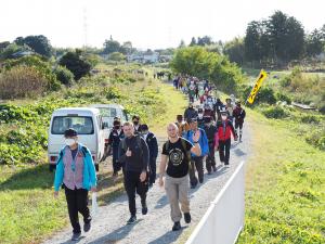 2022年の第45回記念大会日本スリーデーマーチ開催の様子