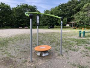 やまもも公園のバランス遊具の写真