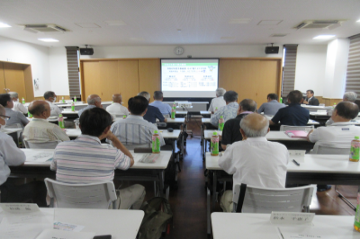 野本地区市政報告会の画像です。