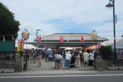 加美町自治会夏祭りの画像です。