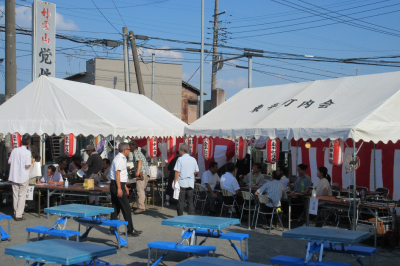 東平町内会夏祭りの画像です。