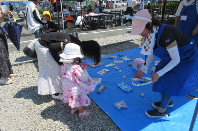 夏のふれあいマルシェ&フリーマーケットの画像です。