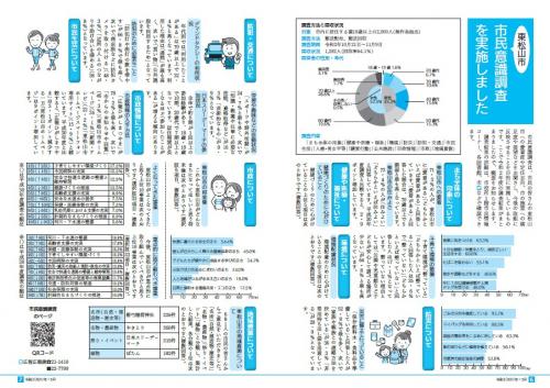 特集「市民意識調査を実施しました」