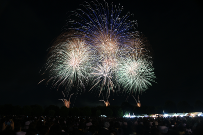 第25回ひがしまつやま花火大会の画像です。