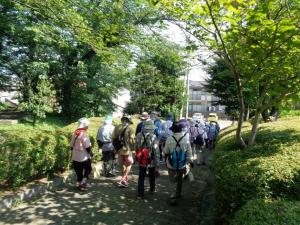 五領町公園を歩く