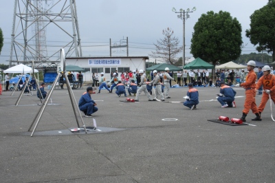 第41回自衛消防総合訓練大会の画像です。