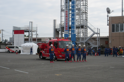 埼玉県消防協会比企支部消防防災フェスタの画像です。