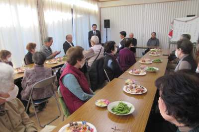 幸町さくら会忘年会の画像です。