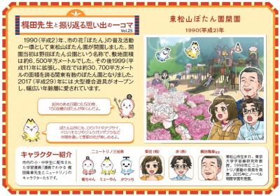 東松山ぼたん園開園　1990(平成2)年