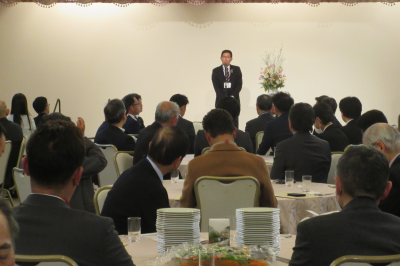 東松山市商工会賀詞交歓会の画像です。